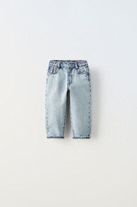 Широкие джинсы для мальчиков от 6 месяцев до 5 лет