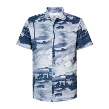 PETROL INDUSTRIES M-2020-SIS474 Aop Short Sleeve Shirt