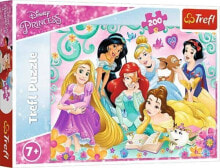 Купить пазлы для детей Trefl: Trefl Puzzle 200el Radosny świat księżniczek. Disney Princess 13268 Trefl p12