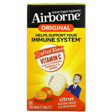 ЭйрБорн, оригинальная добавка для укрепления иммунитета со вкусом ягод, 64 жевательные таблетки