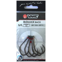 Грузила, крючки, джиг-головки для рыбалки VMC H Simple 7233CT Barbed Single Eyed Hook 5 Units