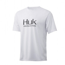 Белые мужские футболки и майки Huk