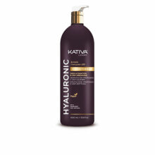 Бальзамы, ополаскиватели и кондиционеры для волос кондиционер против ломких волос Kativa Гиалуроновая кислота (1 L)