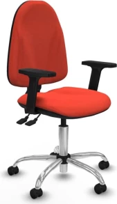 Office Chair Algarra AS Piqueras y Crespo B2D05RF Dark Orange
