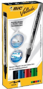 Bic Marker Velleda Liquid Mix 4 kolory BIC - 199971