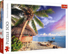 Купить пазлы для детей Trefl: Trefl Puzzle 500 elementów Wyspa Bora-Bora