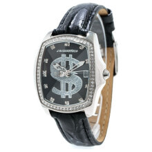Женские наручные часы Женские наручные часы с черным кожаным ремешком Chronotech CT7896LS-103 ( 33 mm)