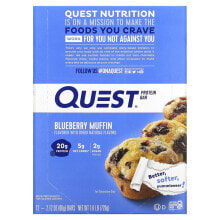 Протеиновые батончики и перекусы Quest Nutrition, QuestBar, Protein Bar, Peanut Butter Supreme, 12 Bars, 2.1 oz (60 g) Each (Discontinued Item)