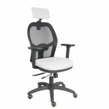 Office Chair with Headrest P&C B3DRPCR White