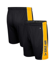 Colosseum men's Black Appalachian State Mountaineers Panel Shorts