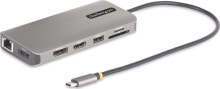 Stacja/replikator StarTech StarTech 154B-USBC-MULTIPORT stacja dokująca Przewodowa USB 3.2 Gen 1 (3.1 Gen 1) Type-C Szary