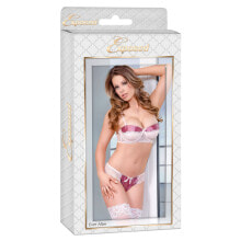 Underwear Set Exposed Cream Maroon (S/M)