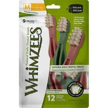 WHIMZEES Bag Toothbrush Star M Dog Snack 12 Units