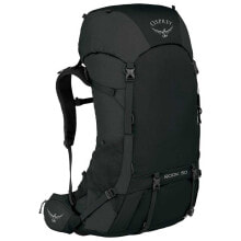 Мужские туристические рюкзаки Мужской спортивный походный рюкзак черный для путешествий 50 л OSPREY Rook 50L Backpack