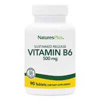 Витамины группы В NaturesPlus Vitamin B-6 Витамин В-6 - 500 мг 90 таблеток