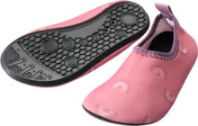 Купить детская одежда и обувь PUSBLU: Badeschuhe mit Regenbogen-Muster, rosa, Gr. 25/26, 1 St