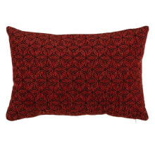 Cushion Polyester Maroon 45 x 30 cm