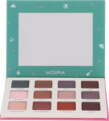 Lidschattenpalette - Moira Happy Go, Fly, Travel Shadow Palette