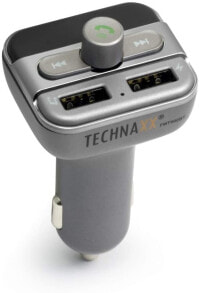 FM-трансмиттеры для автомобилей Автомобильное зарядное устройство FM-Transmitter Technaxx FMT700 Lightning-Anschluß для iPhone