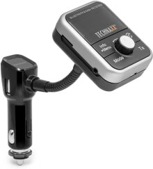 Автомобильное зарядное устройство FM-Transmitter Technaxx FMT700 Lightning-Anschluß для iPhone