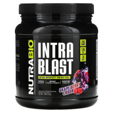 Аминокислоты Nutrabio Labs, Intra Blast, Intra Workout Amino Fuel, Grape Berry Crush, 1.6 lb (722 g)