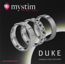 Erektionsring 48 mm matt - Mystim Duke Strainless Steel Cock Ring