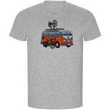 KRUSKIS Hippie Van Bike ECO Short Sleeve T-Shirt