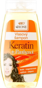 Regenerierendes Haarshampoo mit Keratin und Panthenol - Bione Cosmetics Keratin + Panthenol Hair Shampoo