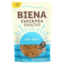 BIENA, Snacks, морская соль, 142 г (5 унций)