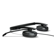 Купить игровые гарнитуры для компьютера Sennheiser: EPOS | SENNHEISER ADAPT 165 USB II - Wired - Office/Call center - 20 - 20000 Hz - 145 g - Headset - Black