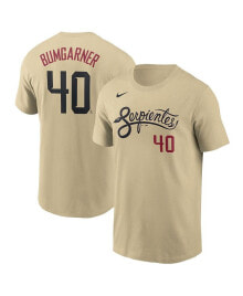 Men's Madison Bumgarner Gold Arizona Diamondbacks 2021 City Connect Name and Number T-shirt