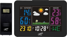 Mechanical weather stations, thermometers and barometers