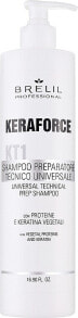 Vorbereitendes Shampoo - Brelil Keraforce KT1 Universal Technical Prep Shampoo