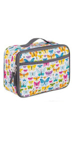 Insulated Lunch Bag With Spacious Compartment  Built-In Handle