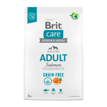 BRIT Adult Dogs Care Grain-Free Adult Salmon 3kg Dog Food