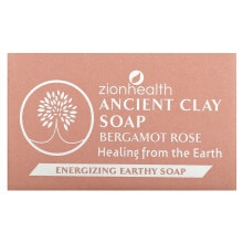 Ancient Clay Soap, Bergamot Rose, 6 oz (170 g)