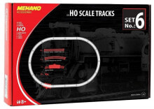 Наборы игрушечных железных дорог, локомотивы и вагоны для мальчиков Mehano Track Set No.6 MEF106 (GXP-613573)