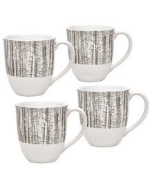 Noritake colorwave Weave Set Of 4 Mugs, 12 Oz.