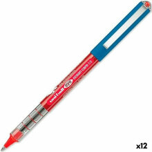 Liquid ink pen Uni-Ball ROLLERBALL EYE OCEAN CARE 0,5 mm Red (12 Units)