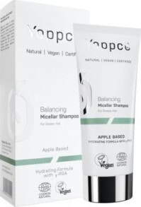 Шампунь для волос Yappco Balancing micellar shampoo micelarny regulujący sebum szampon do włosów przetłuszczających się 200ml