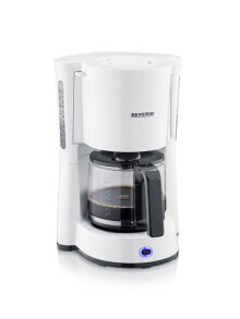SEVERIN KA 4816 - Drip coffee maker - Ground coffee - 1000 W - White