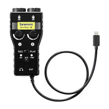 Купить фотоаппараты моментальной печати Saramonic: SARAMONIC SmartRig+ 2-CH XLR Audio Mixer