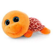 NICI Soft Glubschis Turtle Orange Hubbli 25 Cm Lying Teddy