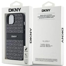 DKNY Dkhcp14Sprthslk iPhone 14.15.13 6.1 Leather Mono Stripe phone case