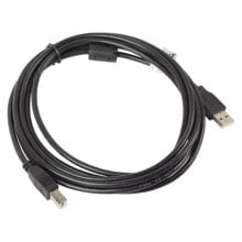 LANBERG CA-USBA-11CC-0030-BK USB-A To USB-B M/M Cable 3 m