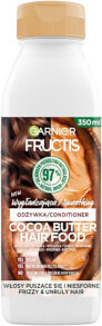 Glättender Anti-Frizz Conditioner für widerspenstiges Haar mit Kakaobutter - Garnier Fructis Cocoa Butter Hair Food Conditioner