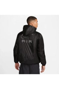 (GENİŞ KALIP) Nike Sportswear Air Anorak - Black/White