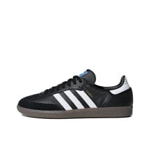 adidas originals Samba Samba OG 防滑减震 低帮 板鞋 男女同款 黑白 / Кроссовки Adidas originals Samba Samba OG B75807