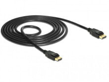 DeLOCK 85508 DisplayPort кабель 1,5 m Черный
