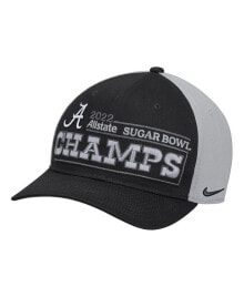 Nike men's Black Alabama Crimson Tide 2022 Sugar Bowl Champions Locker Room CL99 Adjustable Hat
